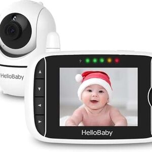 New in Box HelloBaby 3.2" Screen No WiFi Baby Monitor